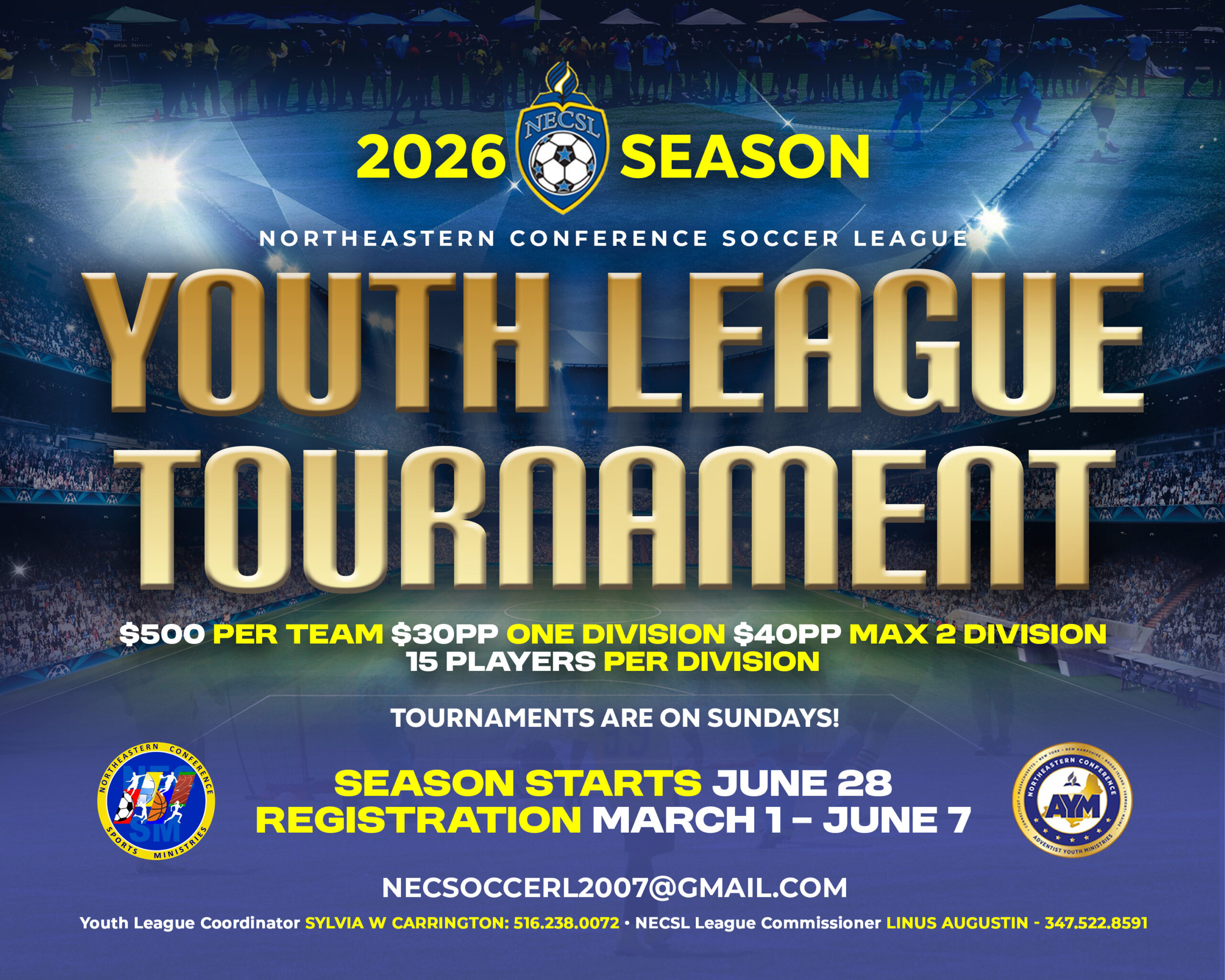 NECSL Youth League Tournament copy